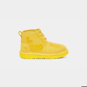 UGG Neumel II Scatter Graphic Boots Yellow Size 5